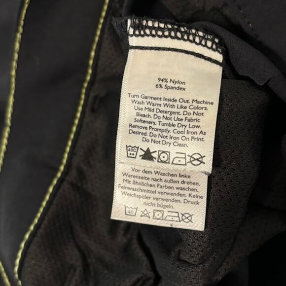 Eddie Bauer Takeoff Chino Pants Men's Black Stretch Hiking Outdoor - 35x32 - Picture 7 of 9